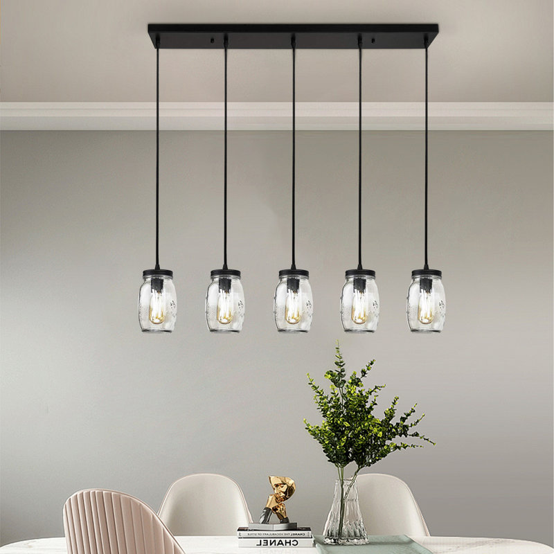 Luminaire suspendu à 5 têtes