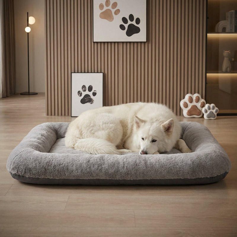 Lit orthopédique pour chien ComfyNest, 43.3" W, Gray