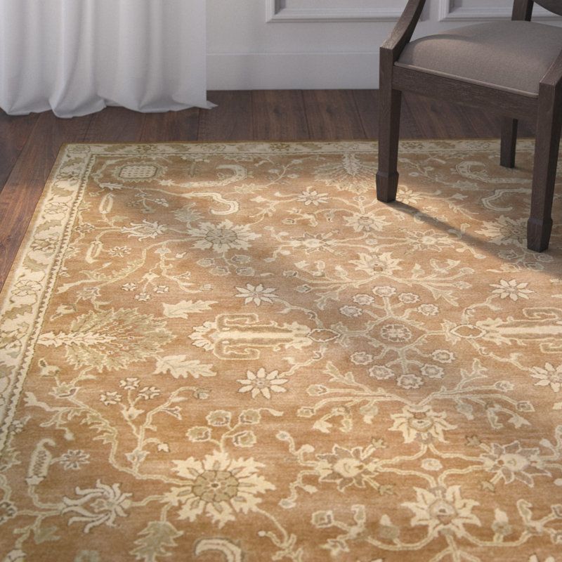 Fullmer Wool Oriental Indoor Rug, Rectangle 5'6" x 8'6"