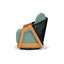 Alpine Outdoor Teak Swivel Armchair-7167845