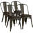 Clooney Counter Stool with Metal Frame