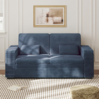 2 Seater Corduroy Sofa