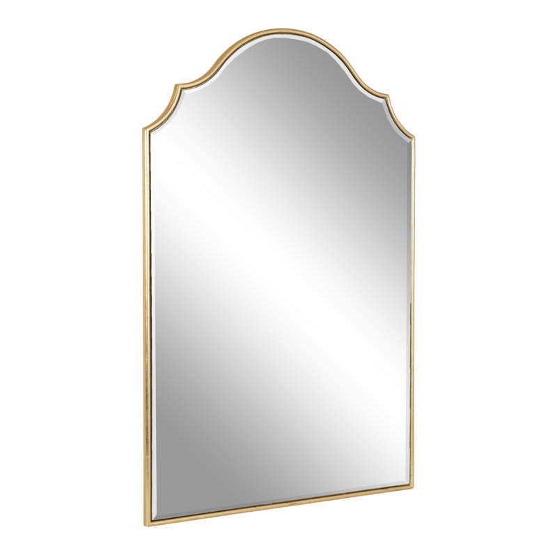 Aleeza Arch Mirror, 36" x 24", Gold