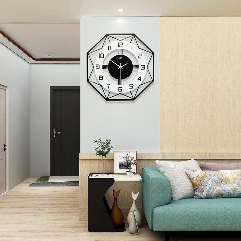 Dimitricus Metal Wall Clock, Medium