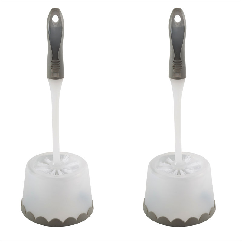 Paquet de 2 brosses de bain et support Bath Bliss Deluxe