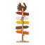 The Holiday Aisle® 42 75 quot H Thanksgiving Wooden Turkey Word Sign Porch The Holiday Aisle® 42 75 quot H Thanksgiving Wooden Turkey Word Sign Porch