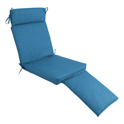 Apolito Outdoor 3'' Chaise Lounge Seat / Back Cushion