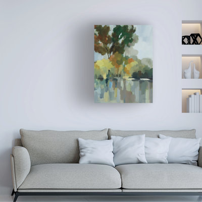  Silvia Vassileva Lake In The Park II Canvas Wall Art