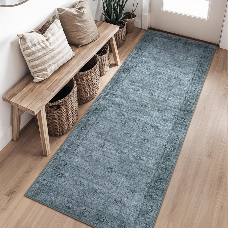 Tapis marocain moderne à couverture complète - Tapis en cachemire doux pour le salon, la chambre à coucher ou le bureau