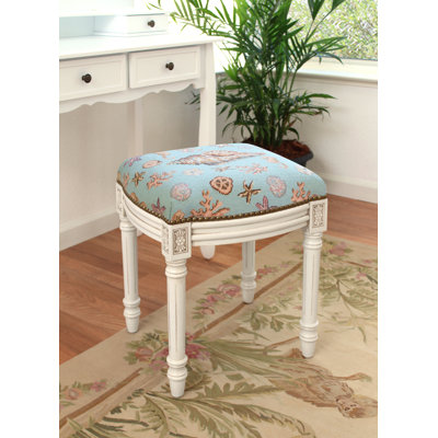 Solid Wood Accent Stool