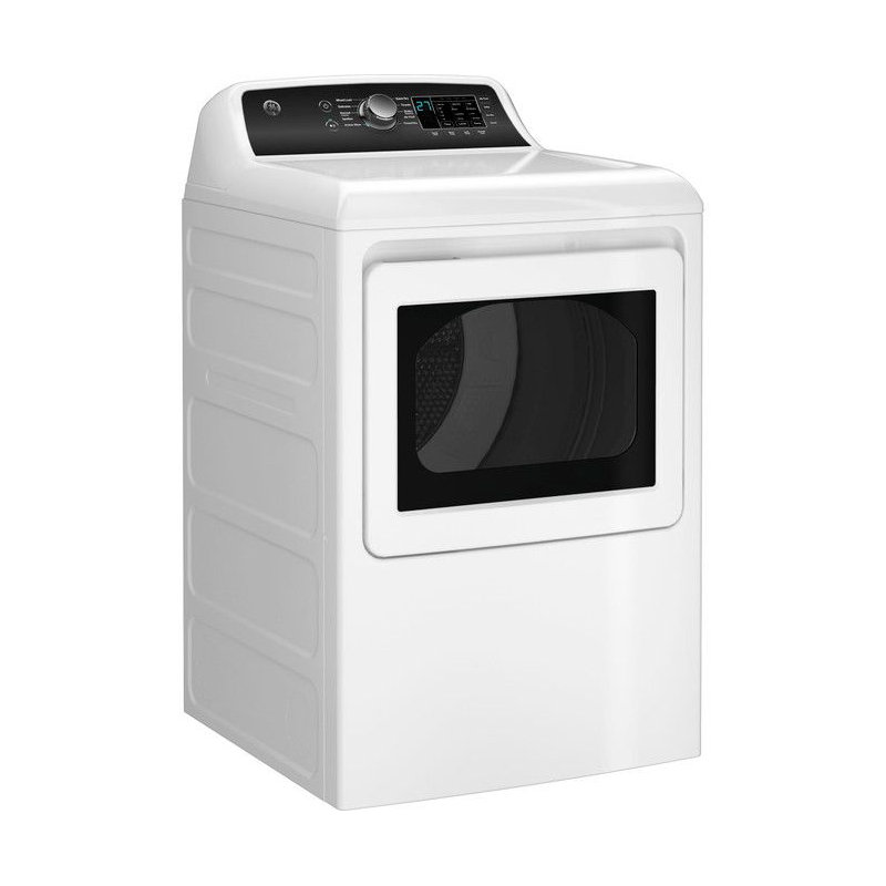 GE® 7.4 cu. ft. Capacity Gas Dryer with Up To 120 ft. Venting and Sensor Dry
