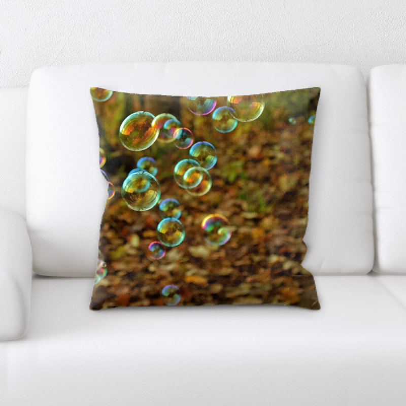 Microsuede Throw Pillow