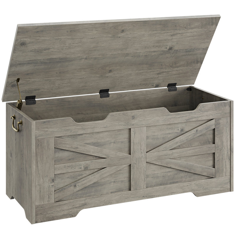 Castulo Blanket Chest, Gray