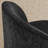 Small Chenille Upholstered Barrel Swivel Chair With Hidden Casters-527653654