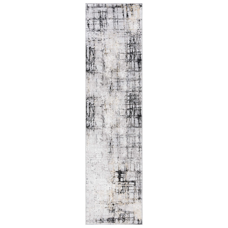 Meadow 500 Performance Abstract Rug, Runner 2' x 8'
