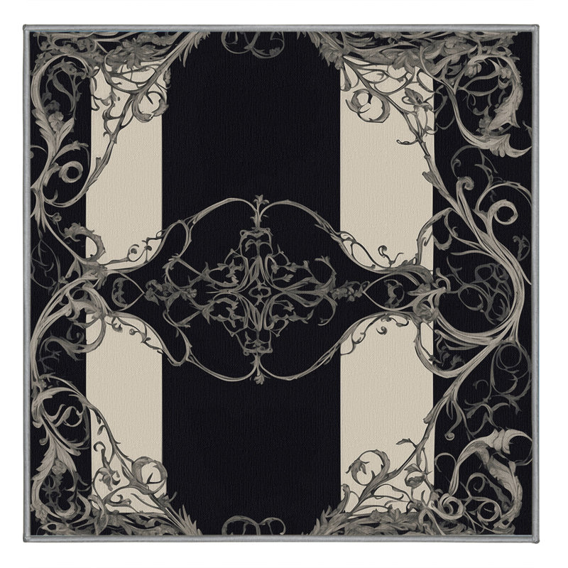 Veil Of Night Rug, Square 8'