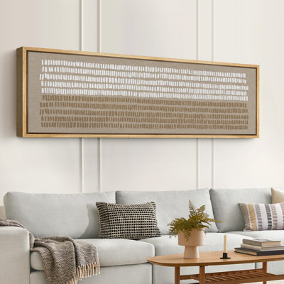 Art moderne moderne avec lignes texturées