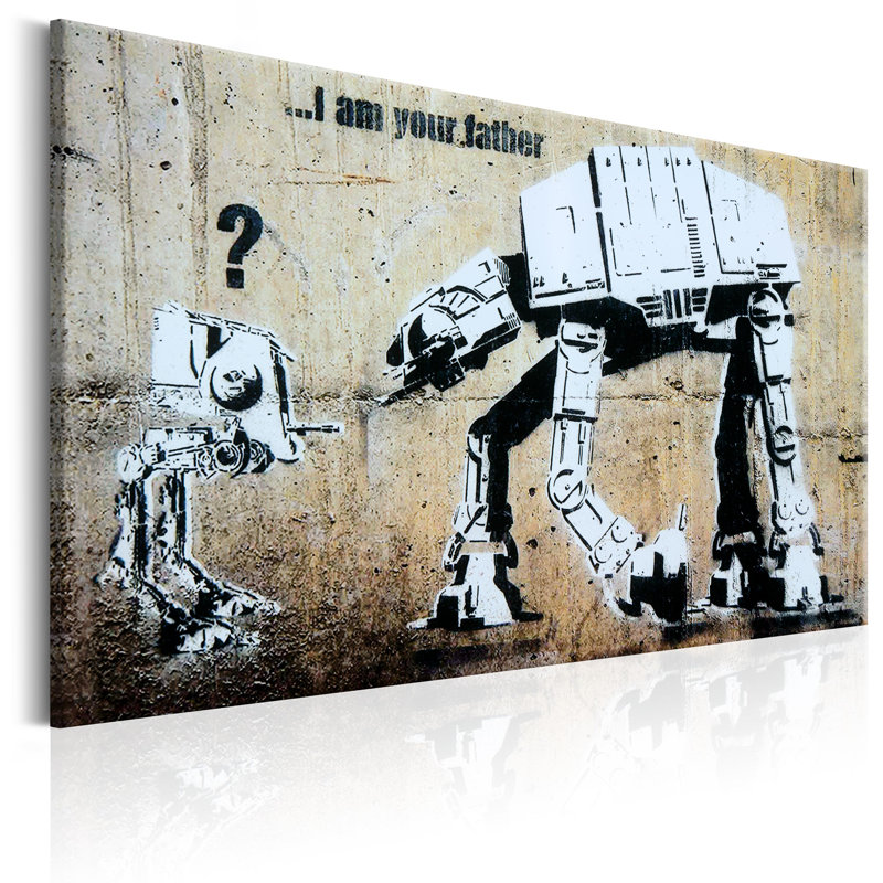 I Am Your Father 1 Piece Wall Art on Canvas, 60 cm H x 90 cm W