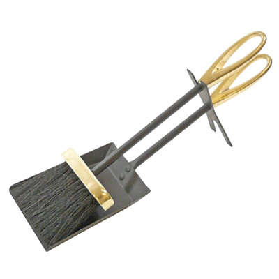 Steel Fireplace Tool Set