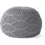 Pouf rond en laine 20 x 20-1429829258
