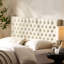 Tête de lit pour grand lit, tapissier, décor contemporain, tête de lit tapissier incluse pour la chambre à coucher, taille, design, outils fournis-121015910