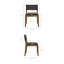 Chaise de salle à manger rembourrée Calder-1412176875