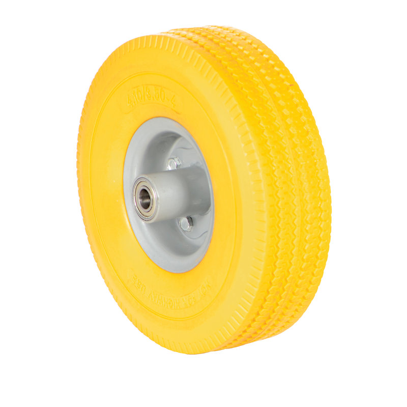 Roue industrielle, Jaune