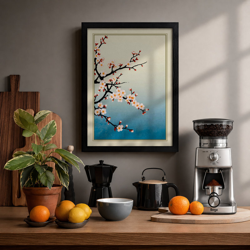 1 Piece Wall Art, A4 - 29.7 x 21.0 cm, Black
