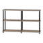 Glenda 119.9cm W Plastic Shelving Unit-1037998749