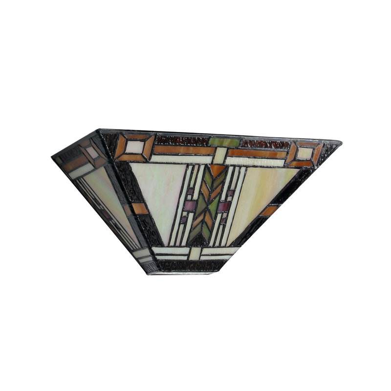 Fournier Glass Flush Mounted Sconce