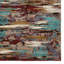 Tapis abstrait doré-389366664