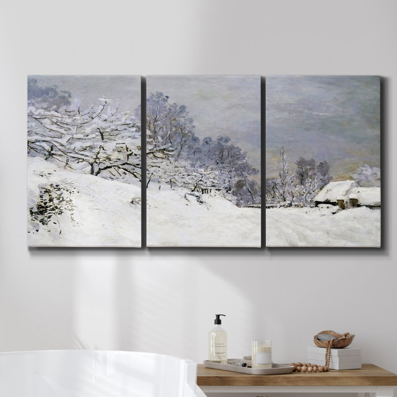" Belle " 3 - Pieces, 60" H x 120" W x 2" D