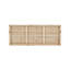 Décoration de panneau de planche de bois, peinte à la main en gris et blanc, l 30 po x H 12 po, P 1,5 po, loft rustique, mur Summers de P 1,5 po, avec bords délavés blancs, chic