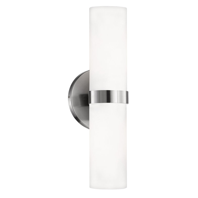 Milano LED Wallchiere, Brushed Nickel