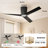 2pcs 52 Inch Ceiling Fan With Light-1540543976