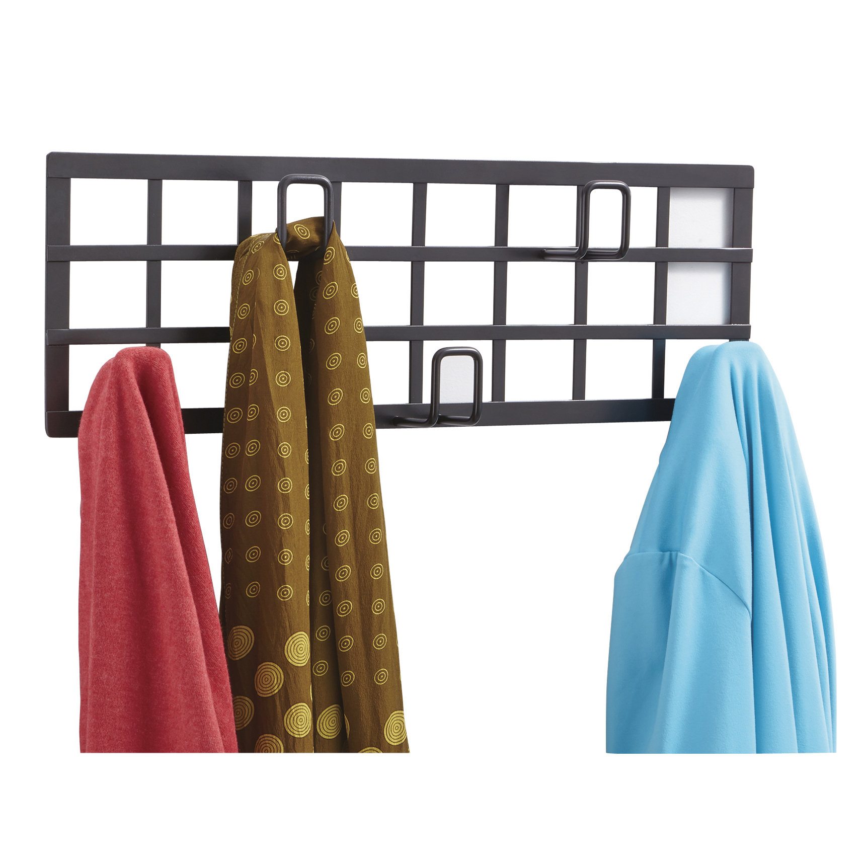 Safco Products Grid Wall Mounted Coat Rack & Reviews Wayfair