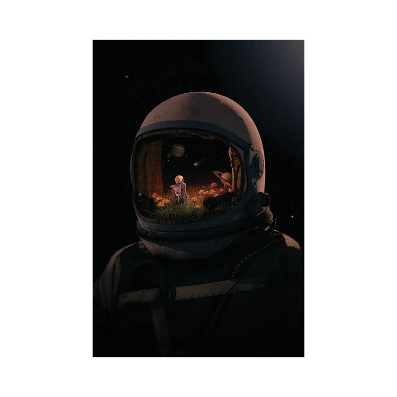 Headspace by Nicebleed - Print on Canvas, Wrapped Canvas, 66.04cm H x 45.72cm W x 3.81cm D