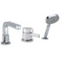 Robinet de baignoire thermostatique à 3 trous Metris S