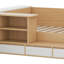 Lit plateforme avec tiroirs, tablettes, bureau et garde-robe-2119112201