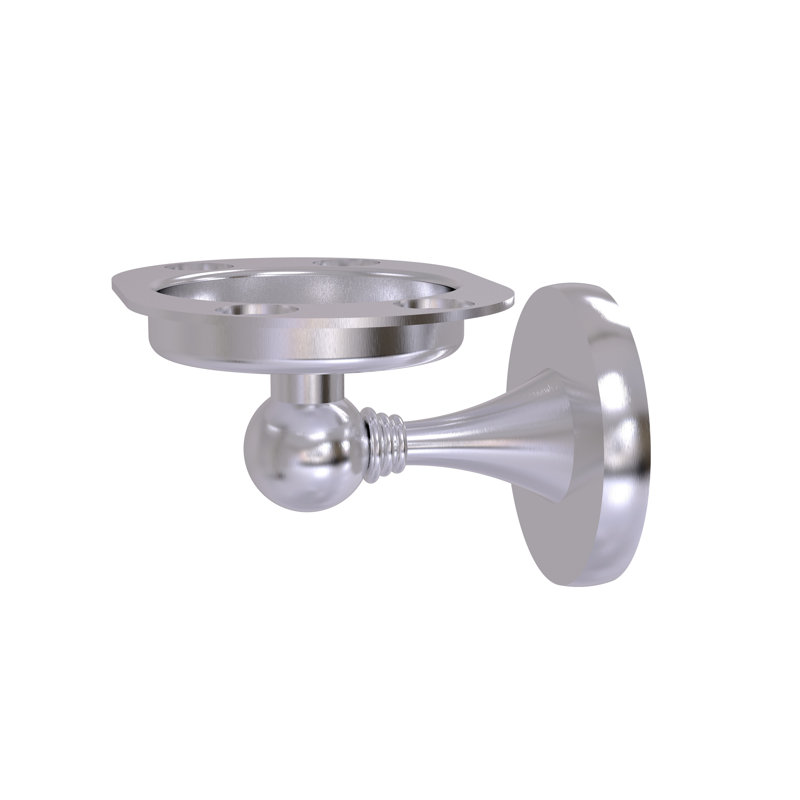 Porte-brosse à dents & culbuteur Godoy, Chrome satiné
