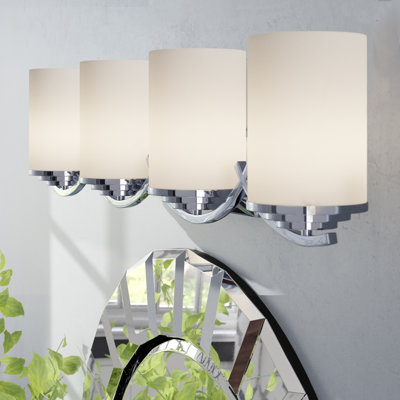 Éclairage pour salle de bain 4 lumières Qualls