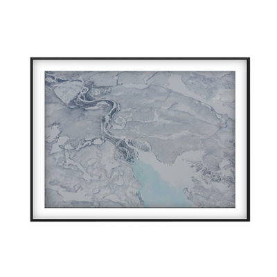 Glacier 1 Print by Francis Augustine