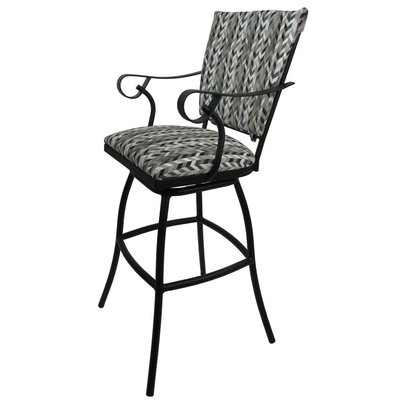 Tabouret de bar 26 po avec coussin, 35"