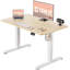 Hieronymus Electric Adjustable T-Shape Standing Desk Home Desk With Backpack Hook And Memory Smart Pannel-1626604754-1651524245