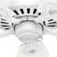 Ventilateur de plafond standard à 5 pales de 52 po avec chaînette Builder Elite-23681153