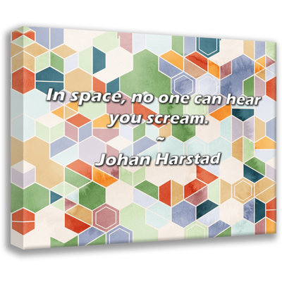 Johan Harstad Quote: In space, no one can hear you scream.