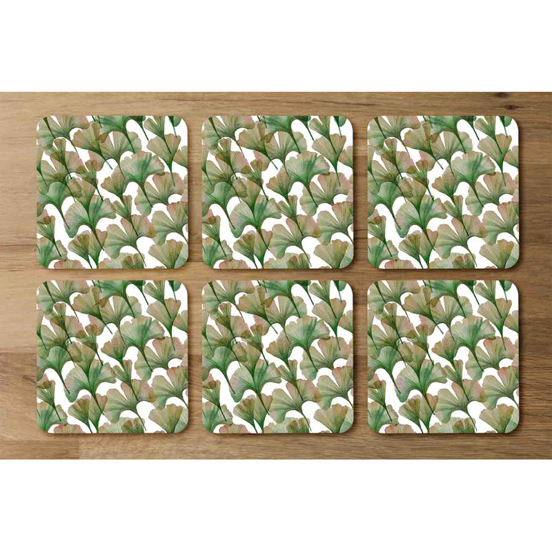 Congers Square 6 Piece Coaster Set