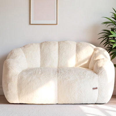 Fauteuil à billes à forme florale
