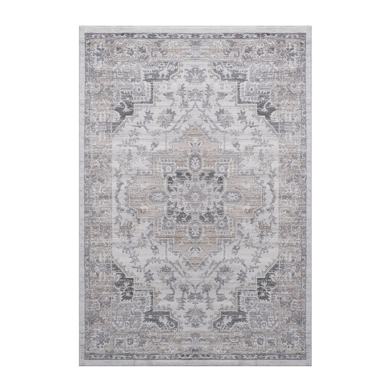 8x10 Area Rug - Non-shedding, Stain , Ideal For Eat-in Kitchen, Bedroom, Living Room, Dining Beautifies Room Decor