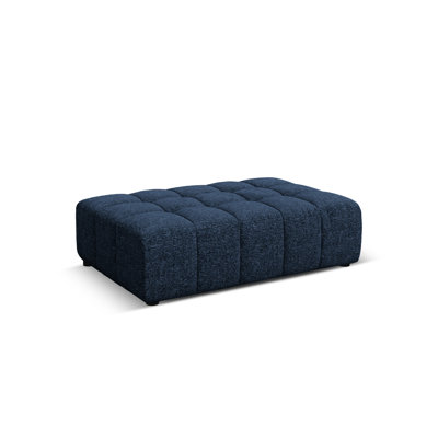 Chicago 102cm Wide Tufted Rectangle Solid Colour Pouffe Ottoman